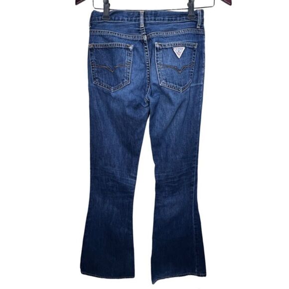 Vintage Y2K Guess Flare Jeans  Size 24 - Picture 2 of 10